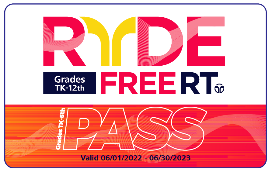 "Grades TK-12th Ride Free RT" "Valid 06/01/2022-06/30/2023"